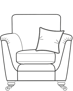 Darwin chair technical drawing